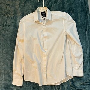 White Dress Shirt Ben Sherman Slim Fit Tailoring medium size